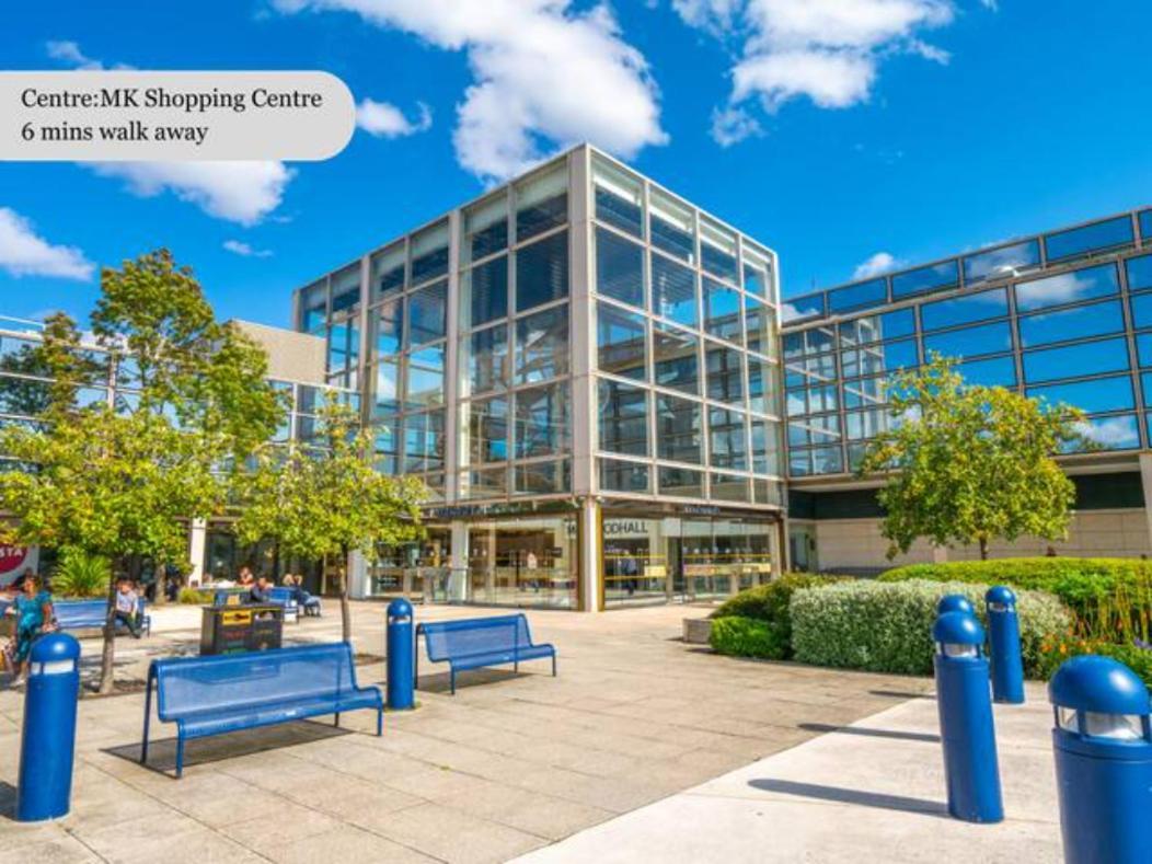 Luxury Campbell Park Apartments In Central Mk With Balcony, Free Parking & Smart Tv With Netflix By Yoko Property Milton Keynes Eksteriør bilde